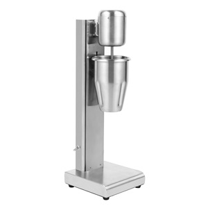 Machine à milkshake professionnelle en acier inoxydable 300W à tête unique, mélangeur électrique pour salons de thé, cocktails et bars, direct usine - Product Image 4