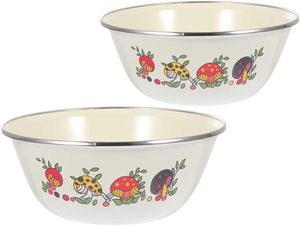 <span class=keywords><strong>Vaisselle</strong></span> bon marché d'usine OEM <span class=keywords><strong>vaisselle</strong></span> <span class=keywords><strong>service</strong></span> à bord en métal en acier inoxydable émaillé bol à soupe <span class=keywords><strong>et</strong></span> à riz - Product Image 3