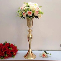 Vase décoratif de table moderne et simple à hauteur réglable pour la décoration de mariage personnalisée de l'hôtel Dontalen Catering
