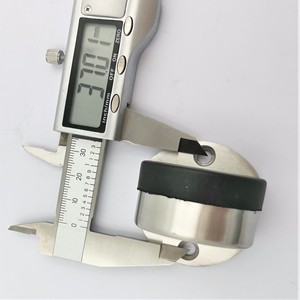 High Quality Metal Rubber <strong>Door</strong> <strong>Draft</strong> <strong>Stopper</strong> Stainless Steel 304 <strong>Door</strong> <strong>Stopper</strong> Wall Protector for Bedroom <strong>Doors</strong> - Product Image 2