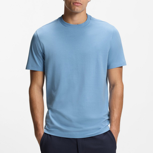 Camiseta de algodón elástico para hombre, a la moda, perfecta para el uso diario, estilo urbano y actividades de estilo de vida relajado. - Product Image 1
