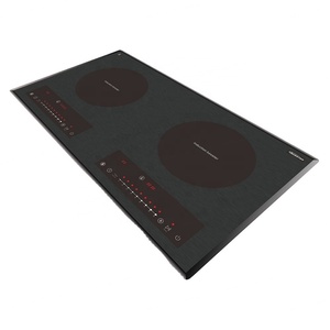 Placa de Inducción de 2 Quemadores a Precio de Fábrica, Integrada y de Sobremesa, Cocina Eléctrica de Inducción de 4KW - Product Image 1