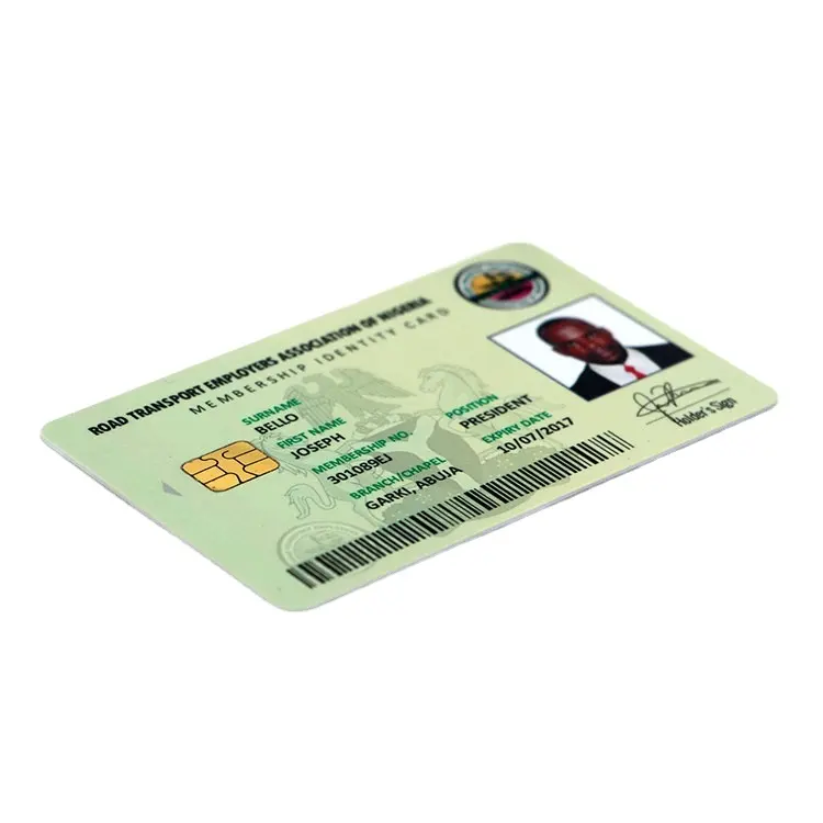 Factory cheap sell custom photo id card qr code with good quality wholesale online