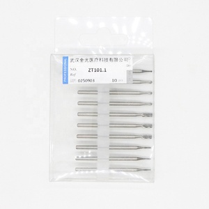 10 chiếc dụng cụ mài sứ răng bằng thép vonfram cacbua, khắc tinh xảo, bộ dụng cụ HP - Product Image 1