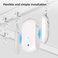 Robot de rideau en plastique alimenté par batterie Tuya Smart Home avec télécommande Zigbee/WiFi App pour rideaux romains