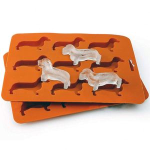 Soft Silicone Dog Shaped Ice Baking Mold Easy Release Reusable Nonstick Tray Animal Design Kitchen Creative Dessert <b>Maker</b> - Product Image 4