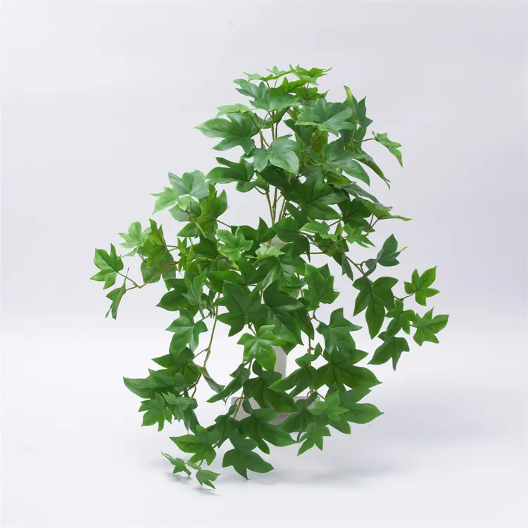 Wholesale Plastic Hanging Plants Artificial Ivy Leaves Vine For Wall Ceiling Decoration