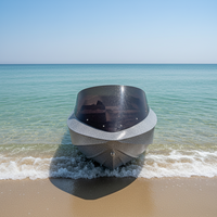 Yacht sportif électrique Mini bateau Léger Haute vitesse pour les activités nautiques et le surf en mer pour adultes