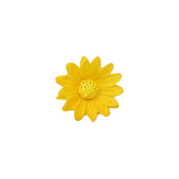 Bunga Daisy Sutra Buatan 4cm Grosir untuk Wisuda, Hari Ibu, Natal, Hari Valentine & Halloween