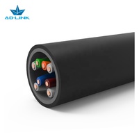 Cable UTP Cat5e sin blindaje para interiores/exteriores, 305m, conductor OFC, revestimiento de PE+PVC, gris/negro, -40C~+70C, 4 pares, 8 núcleos, en bobina de madera
