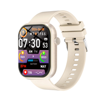 Bracelet intelligent G20 à écran large de 2,01 pouces, appels sans fil, moniteur de fréquence cardiaque, compteur de pas, tracker de fitness pour adultes, vente chaude