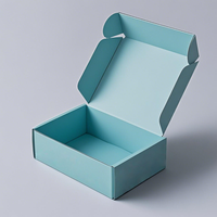 Neu Eingetroffene Leicht Faltbare Rosa Verpackungsbox für Kleidung und Schuhe mit Individuellem Logo, Wellpappe-Geschenkbox für Bekleidung und Versand