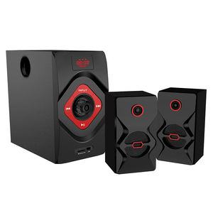 Private Model Stylish Speakers 2.1 Sound System Multimedia Speakers USB FM BT Subwoofer Speakers - Product Image 4