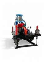 Petite machine de forage de puits d'eau mobile, 150 m, plateforme diesel portable pour l'eau potable domestique