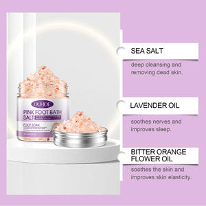 Vente en gros Méthode d'utilisation simple Une atmosphère paisible créant des peaux mortes Enlever le sel de mer Sel exfoliant pour les pieds - Product Image 4