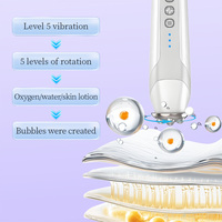 Capsules d'oxygénation à bulles OEM avec fonction Jet Peel pour soins du visage et de la peau, équipement de beauté à usage domestique, prises US EU JP