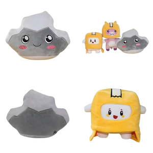 Figuras de papel <span class=keywords><strong>Lankybox</strong></span> al por mayor, novedades transfronterizas - Muñecos de papel <span class=keywords><strong>Lankybox</strong></span>, disfraz de gato, juguetes de peluche transformables - Product Image 1