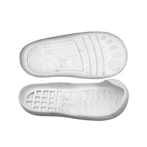 Casual Shoe Soles Supplier Kids Casual Sneaker Shoes Soles TPR Material White Barefoot With Toe Cap Fashion Design Sneakers Shoe