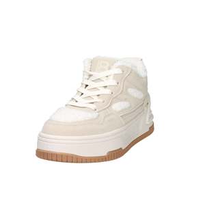 Laura Biagiotti Women's Sneakers Beige 9211 Winter Warm Casual Shoes - Product Image 2
