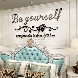 Adesivi Murali Cristiani in Acrilico Impermeabile <span class=keywords><strong>per</strong></span> Casa Moderna e Chiunque Entrisca - <span class=keywords><strong>Lettere</strong></span> Artistiche in Plastica con Scritte a Mano <span class=keywords><strong>per</strong></span> Decorazione Stanze - Product Image 2