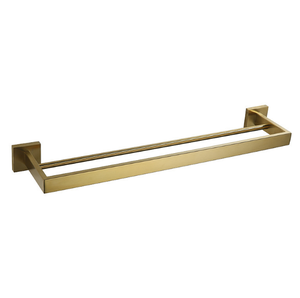 <span class=keywords><strong>Porte</strong></span>-serviettes en acier inoxydable, épais, carré, <span class=keywords><strong>porte</strong></span>-serviettes, pour la salle de bain, noir mat, 24 pouces, accessoires de bain - Product Image 5