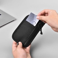 Nouvel étui à clés multifonctionnel imperméable imitation X-Pac, porte-cartes RFID, pochette pour écouteurs et monnaie, portefeuille léger