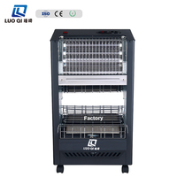 Chauffage portatif au gaz 4200W et électrique 1200W pour la maison d'hiver Chauffage au propane infrarouge de haute qualité avec roues en céramique