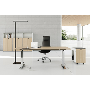 Escritorio de Oficina Ejecutivo de Metal Ajustable en Altura Eléctrico de Estilo Moderno, Mesa Convertible para Oficina de Director Ejecutivo - Product Image 2