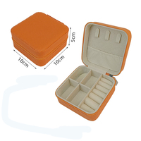 Boîte Cadeau Moderne Portable à Fermeture Carrée pour Bijoux, Emballage Manuel pour Boucles d'Oreilles, Clous d'Oreilles, Colliers et Bagues
