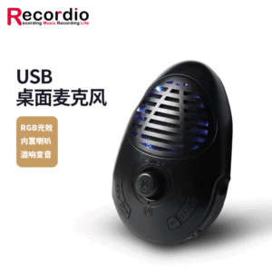 GAM-UM05 Portable RGB Petite Conférence Haut-Parleur Avec Echo Microphone Pour Les Jeux Enseignants - Product Image 2
