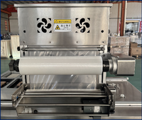Machine d'emballage sous atmosphère modifiée semi-automatique GYF-490G2 pour la conservation des saveurs, emballage de repas en boîte pour une conservation optimale