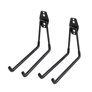 Crochet <span class=keywords><strong>mural</strong></span> en acier pour <span class=keywords><strong>porte</strong></span> de <span class=keywords><strong>garage</strong></span> pour vélo suspendu - Product Image 1