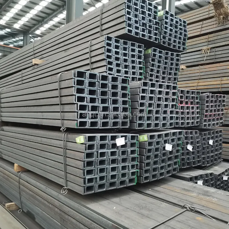 Sıcak satış ASTM A36 galvanizli soğuk şekillendirilmiş bölüm çelik yapısal C şekil profil kanal çelik
