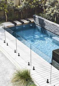 Ringhiere per Balconi Italiane da Terra, Design in Fibra di Vetro, Balaustra 2205 con Supporti per Vetro - Product Image 3