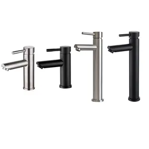 Griferia Bano Basin Chrome Stainless Steel Washbasin Faucet Water Mixer For Hotel Apartment Bathroom Basin Faucet