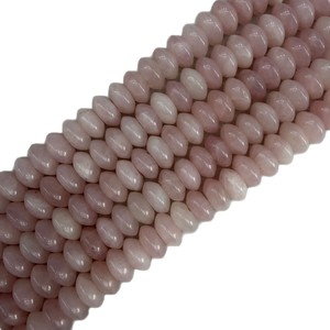 Cuentas Redondas de Piedra Natural de 6x12mm al por Mayor, Cuentas Espaciadoras Lisas de Colores Mezclados para Hacer Joyería DIY, Pulseras y Collares - Product Image 5