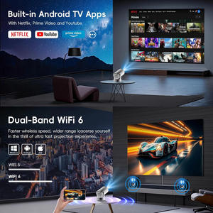 Proiettore Mini 2026 Aggiornato con Altoparlante HiFi, <span class=keywords><strong>App</strong></span> Integrate e Video 1080P, Basso Rumore, Wi-Fi, Schermo Grande, Leggero, Compatibile iOS/Android - Product Image 3