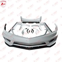 Z-ART 2008-2010 Kit de carrosserie série noire pour Mercedes W204 C63 AMG BS Kit de carrosserie de pare-chocs pour Benz C63 coupé AMG Kit de carrosserie de réglage