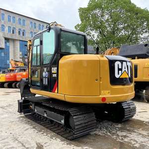 8 toneladas usadas para excavadora de orugas hidráulica 307E con motor C2.4T y bomba Máquina excavadora de segunda mano a la venta - Product Image 4