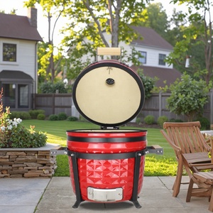<span class=keywords><strong>Barbecue</strong></span> <span class=keywords><strong>Kamado</strong></span> en céramique luxueux AUPLEX, 15 pouces, <span class=keywords><strong>mini</strong></span> fumoir au charbon de bois, <span class=keywords><strong>barbecue</strong></span> de jardin extérieur - Product Image 6