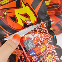 Bolsas Mylar 3,5 resistentes a los niños al por mayor y Caja con cierre de doble cremallera envío gratis para embalaje de grado dispensario