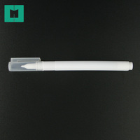 Marqueur de tatouage permanent stérile certifié CE, sûr pour la peau, avec règle, encre violette, pointes de 0,5 mm/1 mm, pour usage médical en milieu hospitalier, stylos pour papier médical