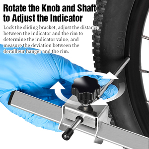 Herramienta de Alineación de Desviador de Bicicleta de Acero Inoxidable LEBYCLE, Herramienta de Ajuste de Palanca de Freno y Cambio de Bicicleta, Herramientas de Reparación de Ciclismo - Product Image 5