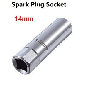 14mm 16mm Manyetik Buji Soketi İnce Duvarlı 360 Derece Döner 3/8 İnç Sürücü CRV Çelik Uzatılmış Uzun Menzilli Oto Tamir Aleti - Product Image 5