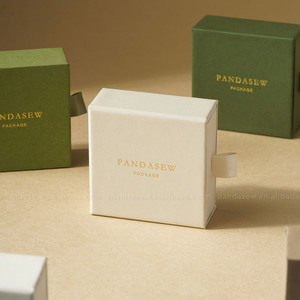 PandaSew Custom Logo Sliding <strong>Jewelry</strong> <strong>Box</strong> <strong>Jewelry</strong> Drawer <strong>Box</strong> Cardboard Bracelet Ring Earring Necklace <strong>Jewelry</strong> <strong>Box</strong> - Product Image 2