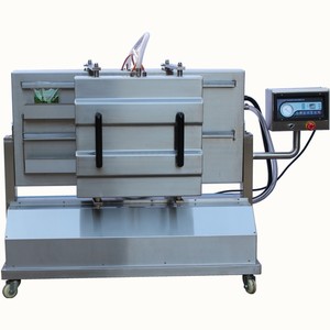embasadora al vacio vertical doble cámara máquina de sellado al vacío para pasta de salsa líquida - Product Image 1