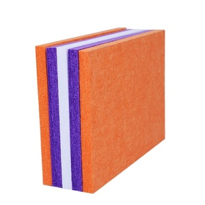 AU Market <span class=keywords><strong>Pro</strong></span>-environnement <span class=keywords><strong>Feutre</strong></span> acoustique 100% Panneau en polyester Matériaux insonorisés Panneaux acoustiques en PET - Product Image 3