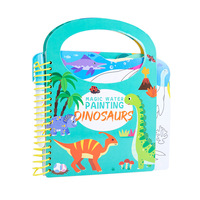 Livre de coloriage personnalisé pour enfants, livre de dessin avec stylo à reliure spirale, livre éducatif