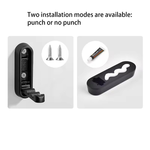 Hiện đại gấp móc treo tường kim loại tổ chức treo móc kẽm quần áo tường gấp ẩn hộ gia đình móc - Product Image 6