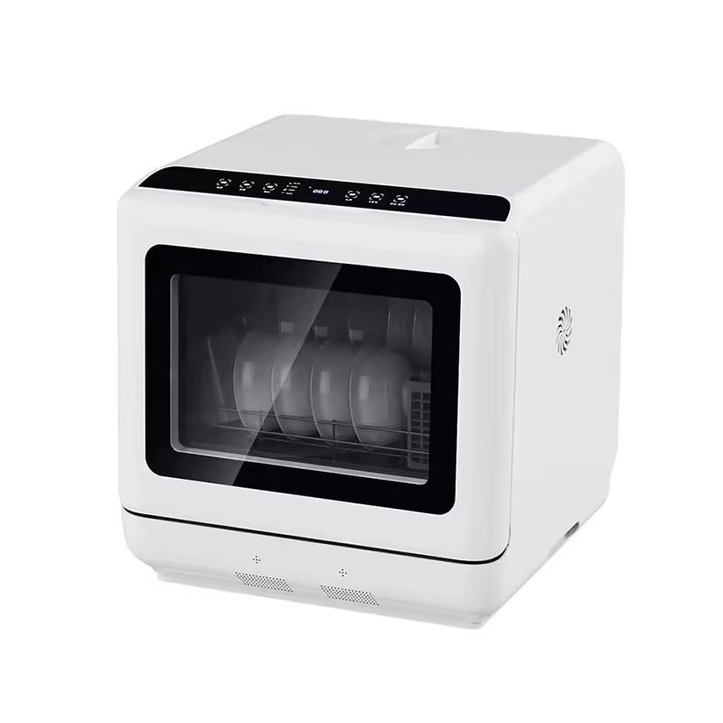 Portable Mini Independent Dishwasher for Household High-temperature Countertop Drying and Disinfection